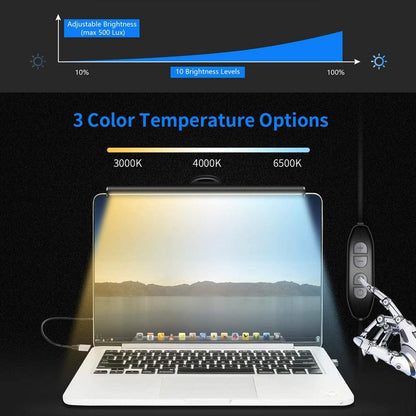 Dimmable Monitor Light Bar with USB Power by HitMyNeed