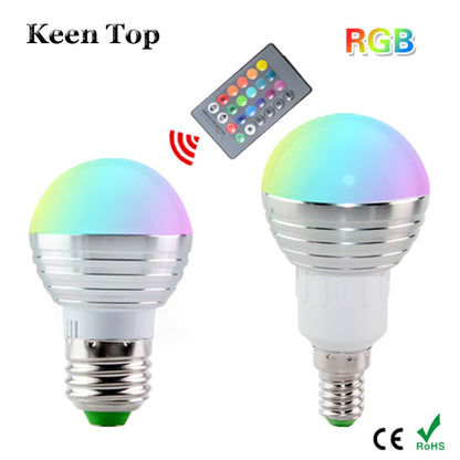 Dimmable RGB LED Bulbs with Remote Control by HitMyNeed