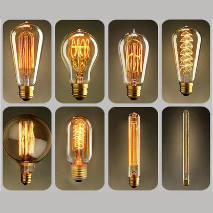Dimmable Vintage Edison E27 40W Incandescent Bulb by HitMyNeed