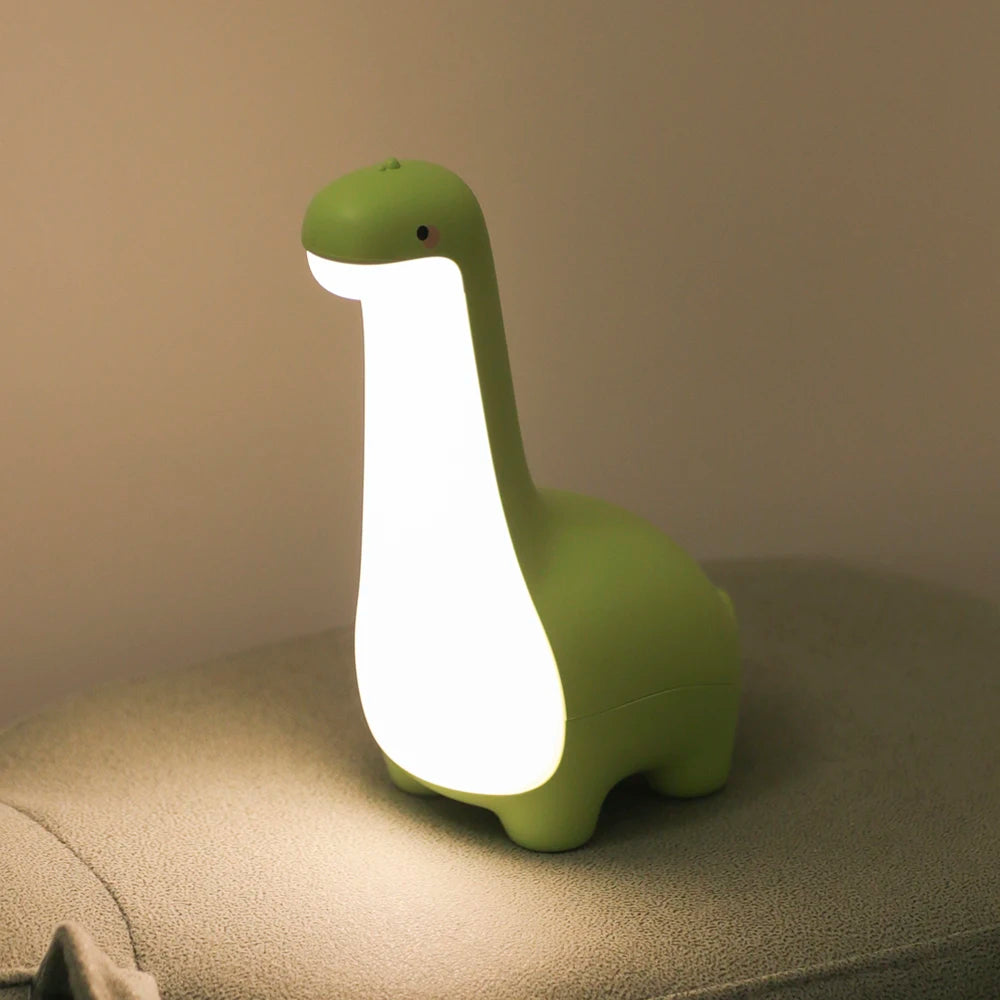 Dinosaur Night Light with Timer and USB Charging by HitMyNeed