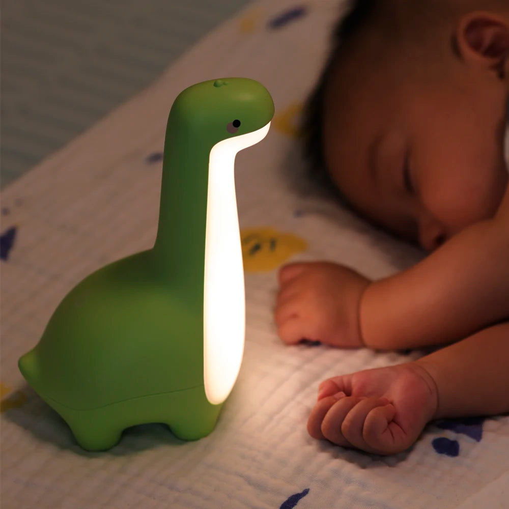 Dinosaur Night Light with Timer and USB Charging by HitMyNeed