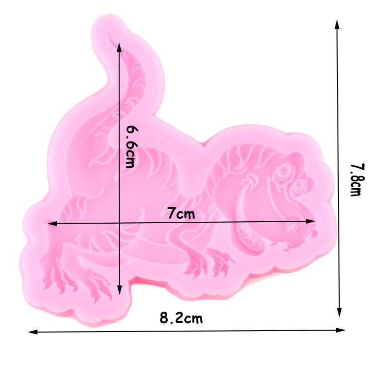 Dinosaur Silicone Mold for Cakes, Chocolate & Jelly by HitMyNeed