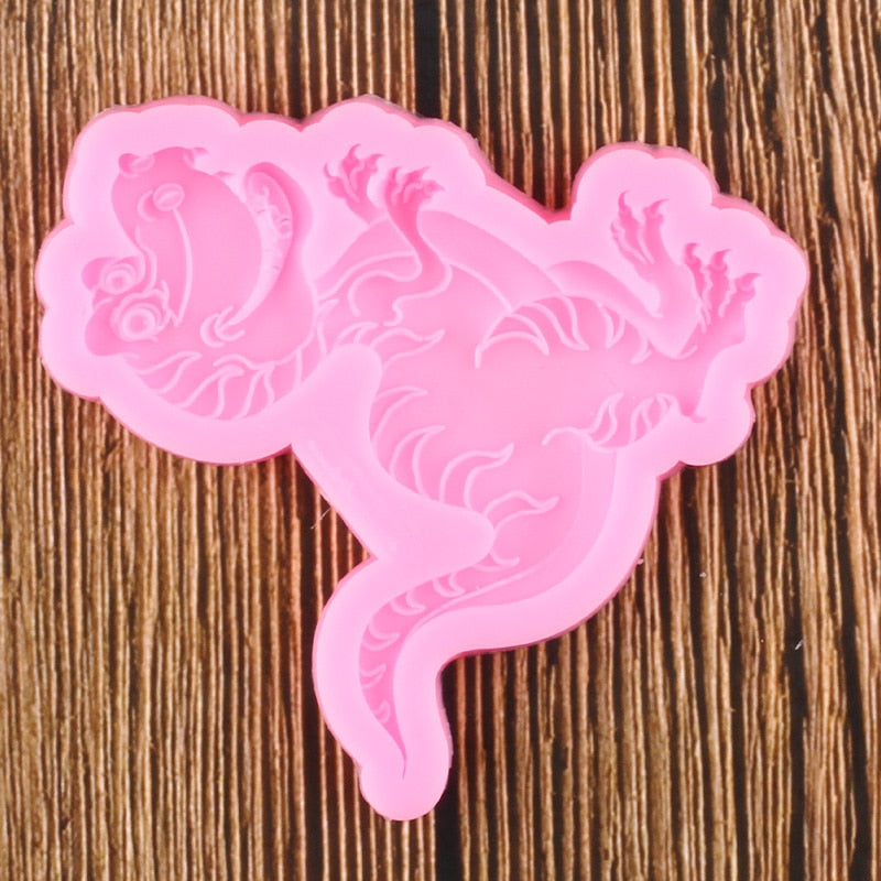 Dinosaur Silicone Mold for Cakes, Chocolate & Jelly by HitMyNeed