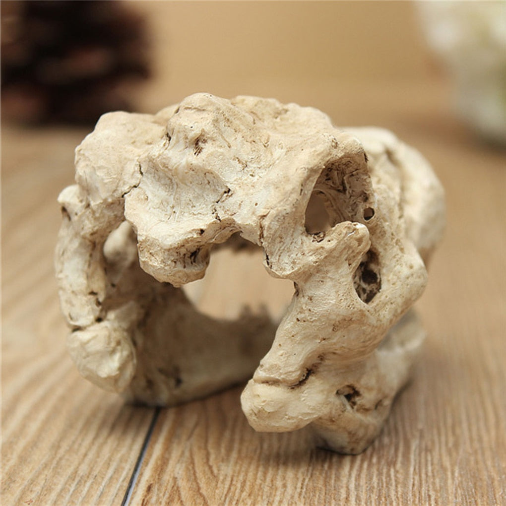 Dinosaur Skull Aquarium Ornament Resin Decor by HitMyNeed