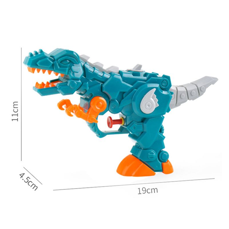 Dinosaur Water Gun Toy for Kids, 4-6m Range by HitMyNeed