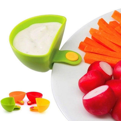 Dip Clips Sauce Containers Set of 4 by HitMyNeed