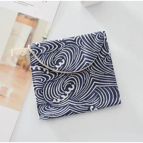 Discreet Cotton Pouch for Sanitary Pads g by HitMyNeed