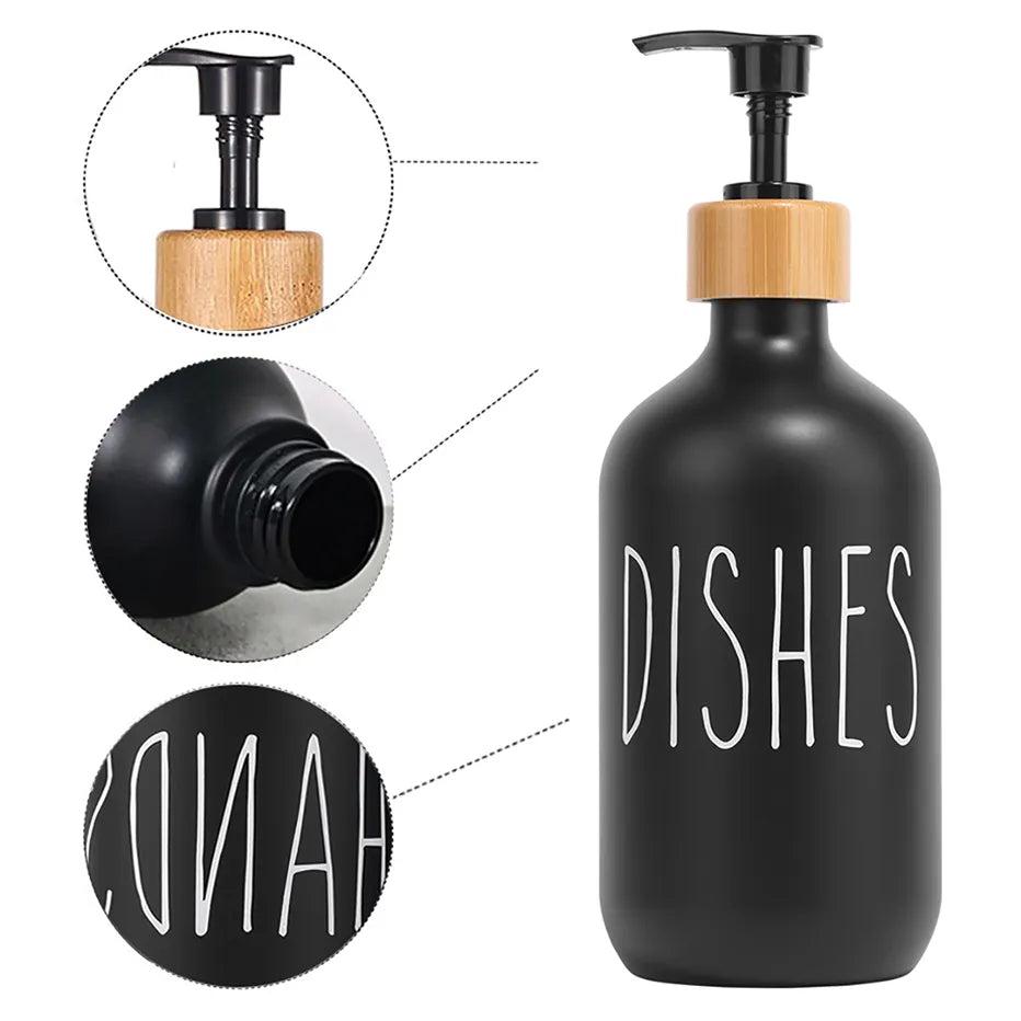 Dish Soap & Hand Soap Dispenser Set 500ml by HitMyNeed