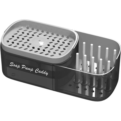 Dishwashing Soap Pump Sponge Caddy Organizer by HitMyNeed