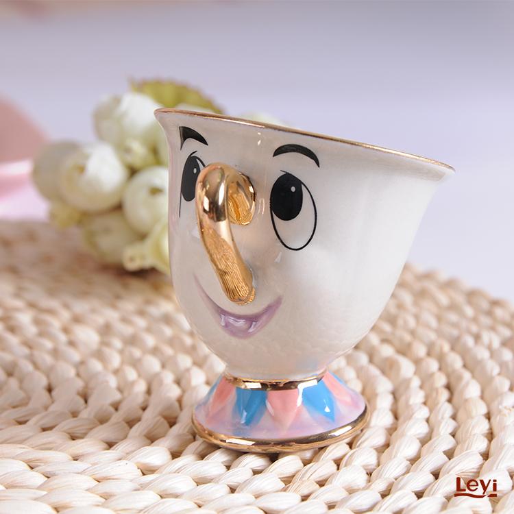 Disney Beauty and the Beast Ceramic Tea Set by HitMyNeed