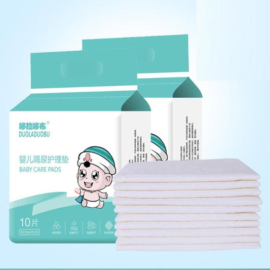 Disposable Baby Changing Pads, Waterproof (10 Pack) by HitMyNeed