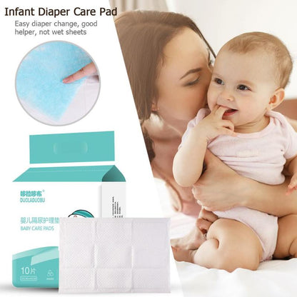 Disposable Baby Changing Pads, Waterproof (10 Pack) by HitMyNeed
