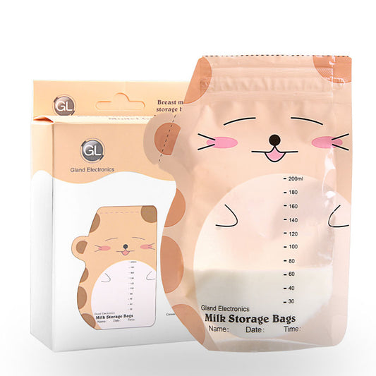 Disposable Breast Milk Storage Bags 200ml (90 Pack) by HitMyNeed