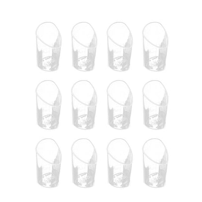 Disposable Clear Plastic Dessert Cups 30 Pack by HitMyNeed
