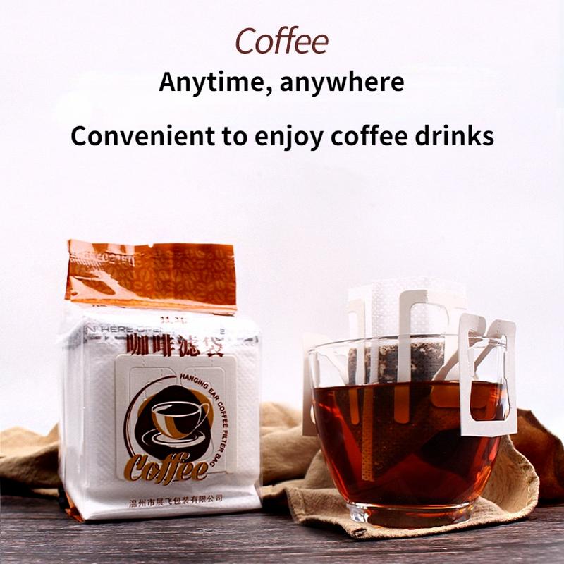 Disposable Drip Coffee Filter Bags (50-Pack) by HitMyNeed
