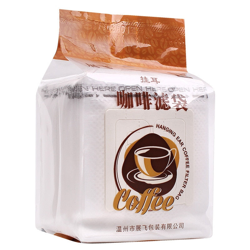 Disposable Drip Coffee Filter Bags (50-Pack) by HitMyNeed