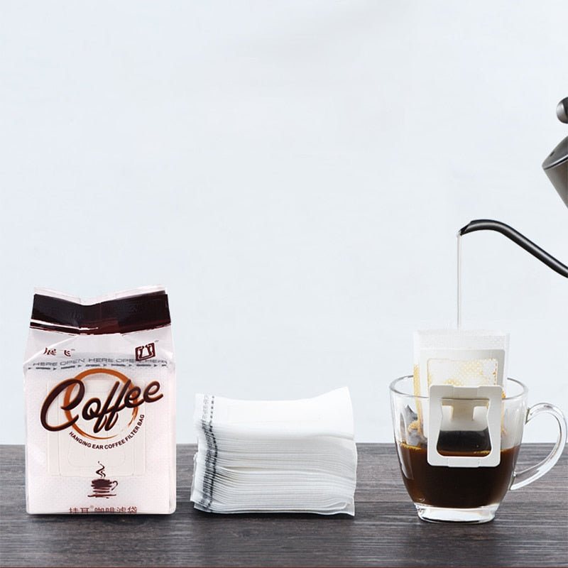 Disposable Drip Coffee Filters (50-Pack) by HitMyNeed