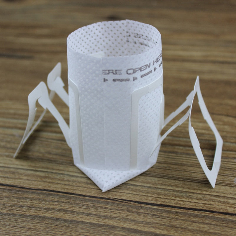 Disposable Drip Coffee Filters (50-Pack) by HitMyNeed