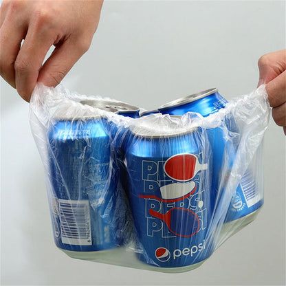 Disposable Elastic Food Covers (100 Pack) by HitMyNeed
