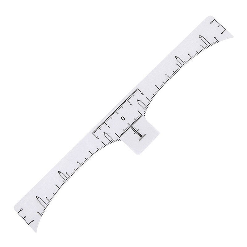Disposable Eyebrow Ruler Sheets for Microblading 50pcs by HitMyNeed