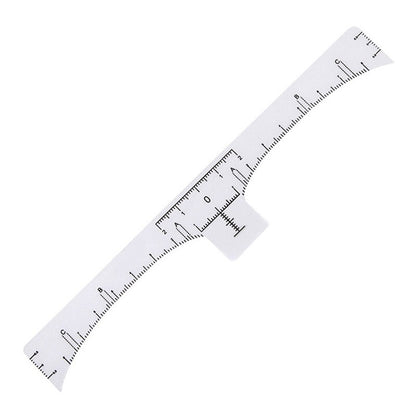 Disposable Eyebrow Ruler Sheets for Microblading 50pcs by HitMyNeed
