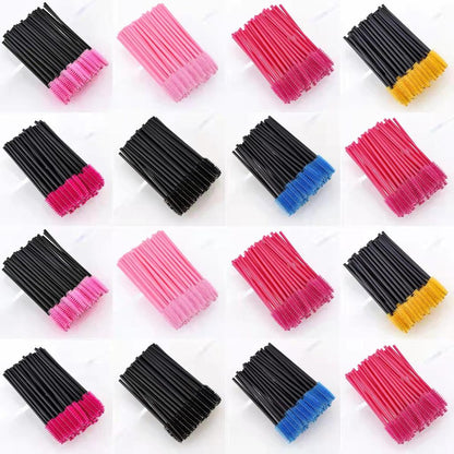 Disposable Eyelash & Mascara Wands (50 Pack) by HitMyNeed