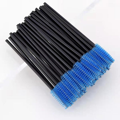 Disposable Eyelash & Mascara Wands (50 Pack) 50pcs-bl by HitMyNeed