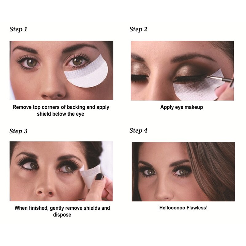 Disposable Eyeshadow Shields Sticker Pads (100 pcs) by HitMyNeed