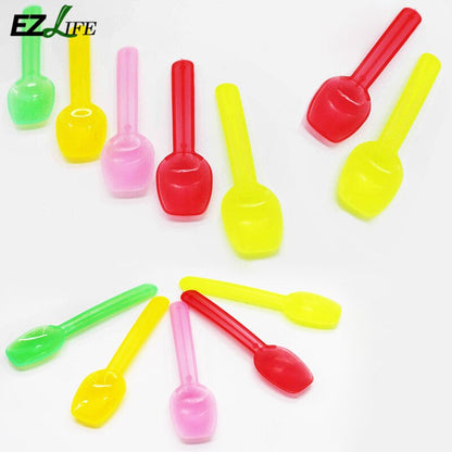 Disposable Gelato Tasting Spoons (50 Pack) by HitMyNeed