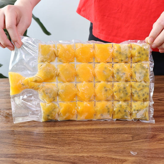 Disposable Ice Cube Bags, 10-Pack (24 Cubes Each) by HitMyNeed