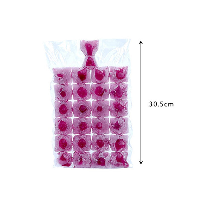 Disposable Ice Cube Bags, 10-Pack (24 Cubes Each) by HitMyNeed