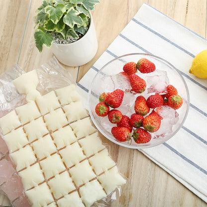 Disposable Ice Cube Bags, 10-Pack (24 Cubes Each) by HitMyNeed
