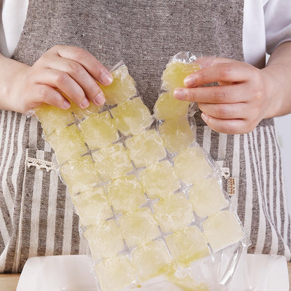 Disposable Ice Cube Bags, 10-Pack (24 Cubes Each) by HitMyNeed