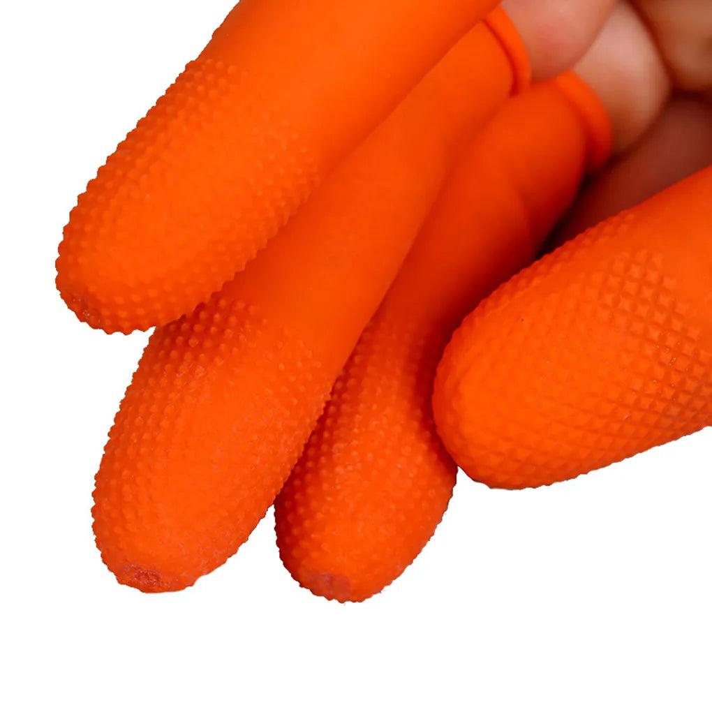 Disposable Latex Finger Cots (100 Pack) by HitMyNeed