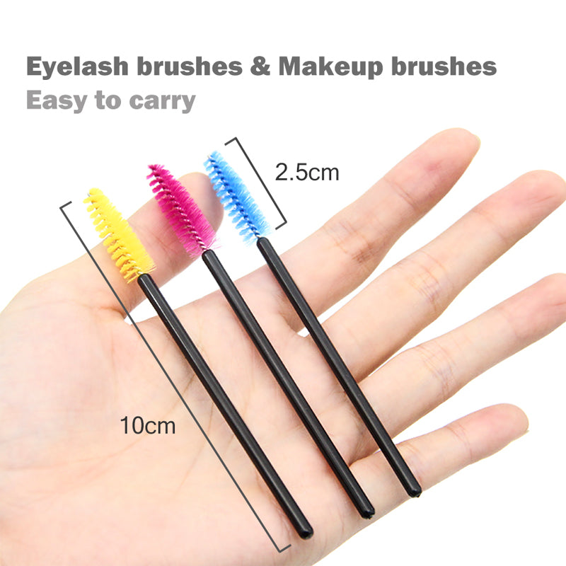 Disposable Mascara Wands 50 Pack for Hygienic Use by HitMyNeed