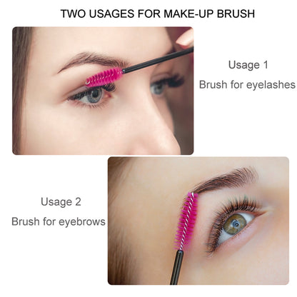 Disposable Mascara Wands 50 Pack for Hygienic Use by HitMyNeed