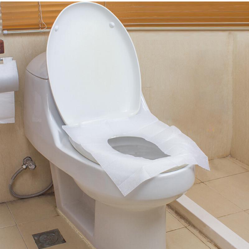 Disposable Paper Toilet Seat Covers 10-Pack by HitMyNeed