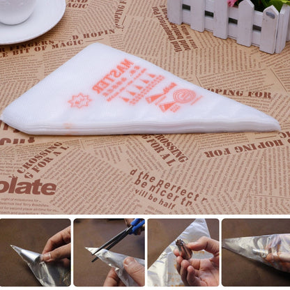 Disposable Piping Bags 100 Pack by HitMyNeed