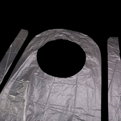 Disposable Plastic Aprons 10 Pack, Waterproof PE by HitMyNeed