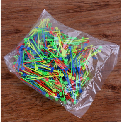 Disposable Plastic Fruit Forks 50 Pack by HitMyNeed
