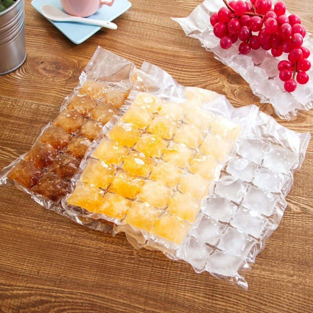 Disposable Plastic Ice Cube Bags, 100-Pack by HitMyNeed
