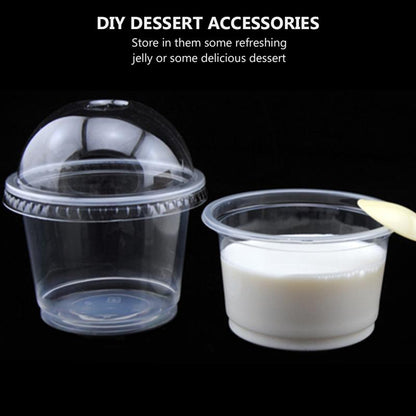 Disposable Salad Cups with Dome Lids (20 Pack, 250ml) by HitMyNeed