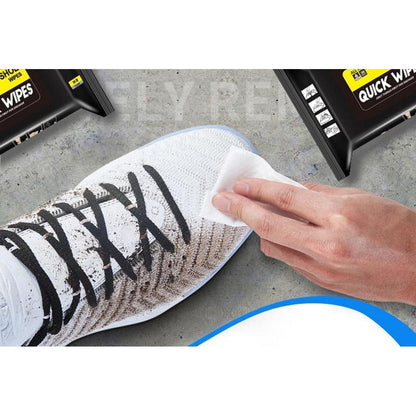 Disposable Shoe Cleaning Wipes (12-Pack) by HitMyNeed