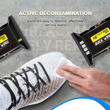 Disposable Shoe Cleaning Wipes (12-Pack) by HitMyNeed