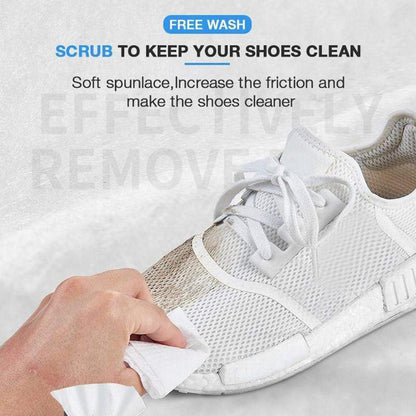 Disposable Shoe Cleaning Wipes (12-Pack) by HitMyNeed