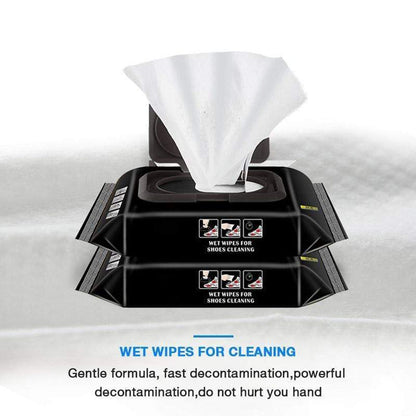 Disposable Shoe Cleaning Wipes (12-Pack) by HitMyNeed