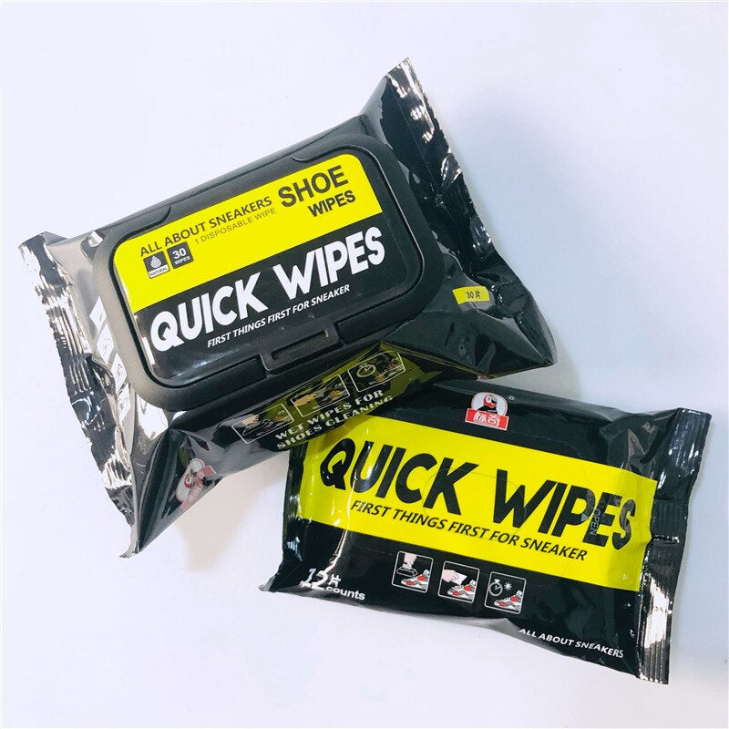 Disposable Shoe Cleaning Wipes (30 Pack) by HitMyNeed