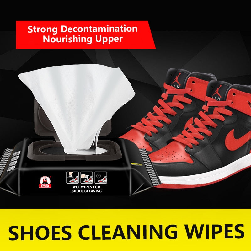 Disposable Shoe Cleaning Wipes (30 Pack) by HitMyNeed
