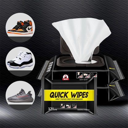 Disposable Shoe Cleaning Wipes (30 Pack) by HitMyNeed