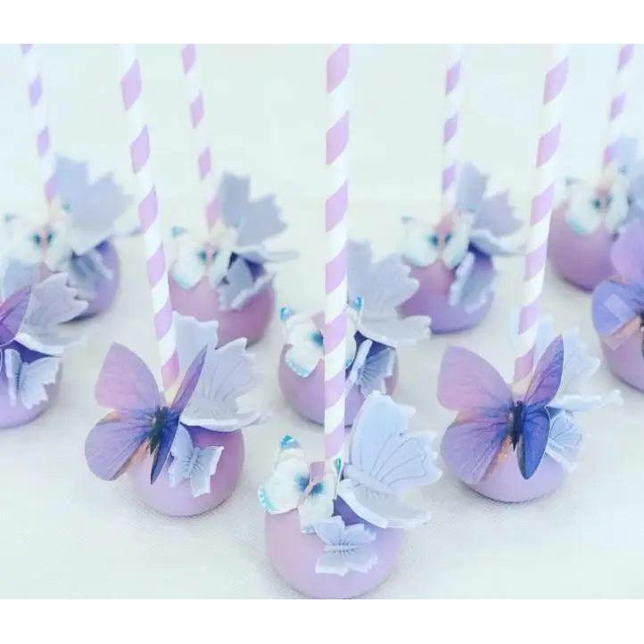 Disposable Striped Paper Straws for Parties by HitMyNeed
